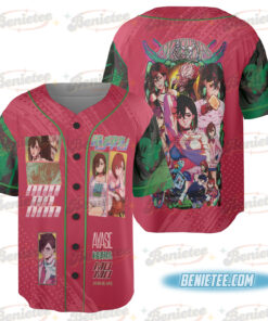 Ayase Momo Dandadan Streetwear Baseball Jersey