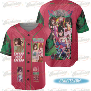 Ayase Momo Dandadan Streetwear Baseball Jersey