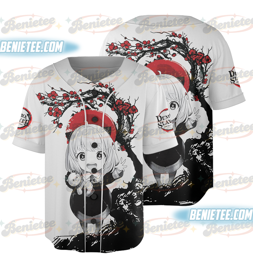 Anya Forger Cherry Blossom Spy X Family Dream Baseball Jersey, Anime Jersey
