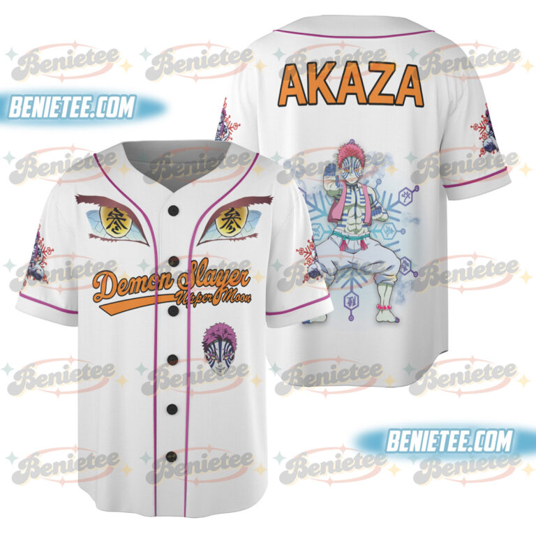 Akaza- Upper Moon Demon Slayer Jersey