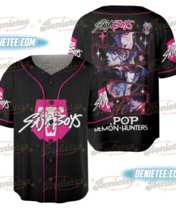 Saja Boys Baseball Shirt, Movie Jersey