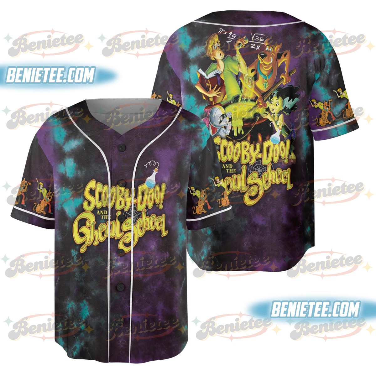 Scooby Doo Where Are You Halloween Night Baseball Jersey