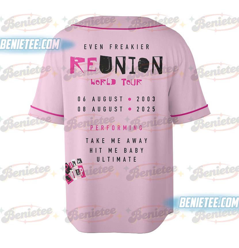 Pink Slip - Freakier Friday Baseball Jersey - Image 3