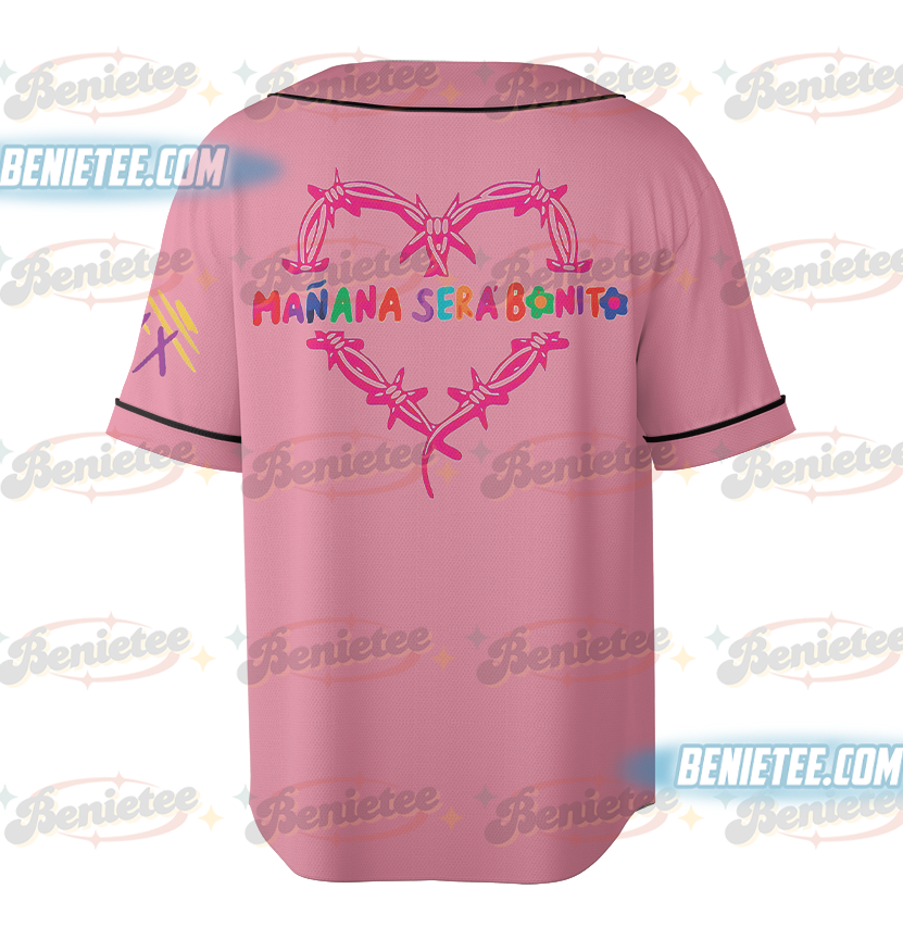 Karol G Baseball Jersey Bichota Music, Mañana Sera Bonito Merch, Karol G Tour Jersey - Image 2
