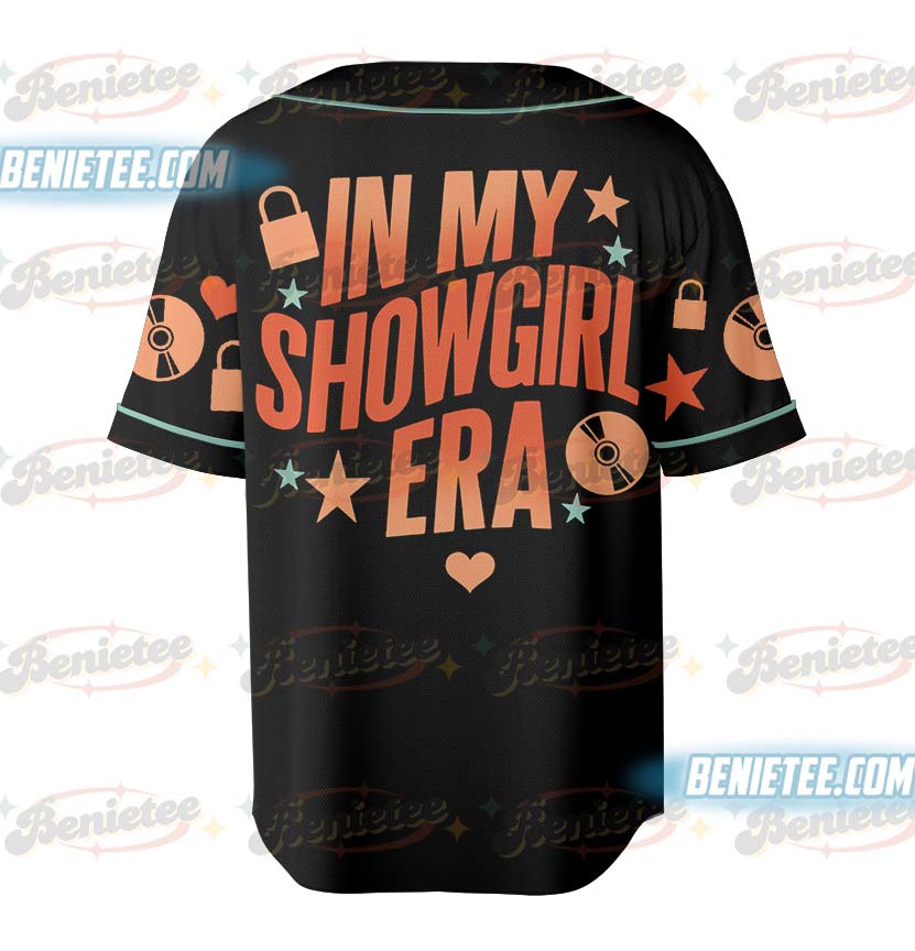 THE ORIGINAL Heart on Fire Jersey, Show Girl Baseball Jersey - Image 3