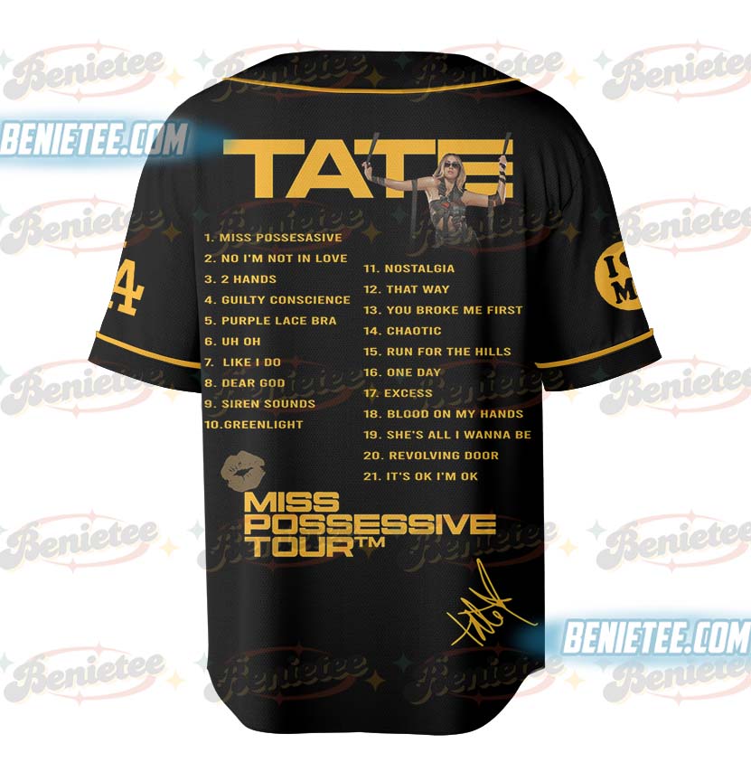 Dodgers x Tate McRae’s “Miss Possessive Tour” 2025 Jersey - Image 3