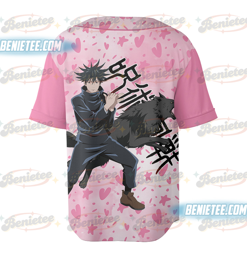 Jujutsu Kaisen Cosplay Men Women Spring Baseball Jersey - Image 3