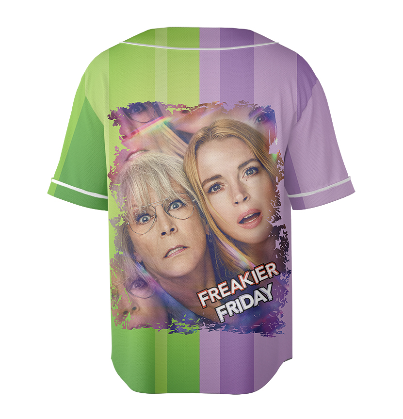 Freaky Friday Bootleg Jersey, Anna Coleman Tess Coleman Homage, Freaky Friday Rock Band Collage Shirt for Movie Fans - Image 3