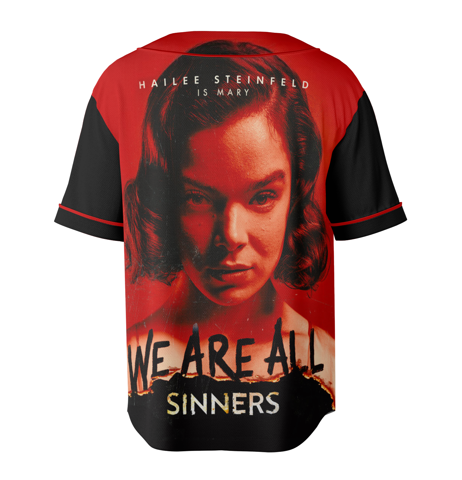 Funny Michael B. Jordan Sinners We Are All Sinners Only In Theaters 2025 Baseball Jersey - Image 4
