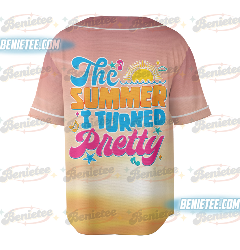 The Summer I Turned Pretty Jersey My Whole Life Was Measured In Summer Baseball Jersey - Image 3