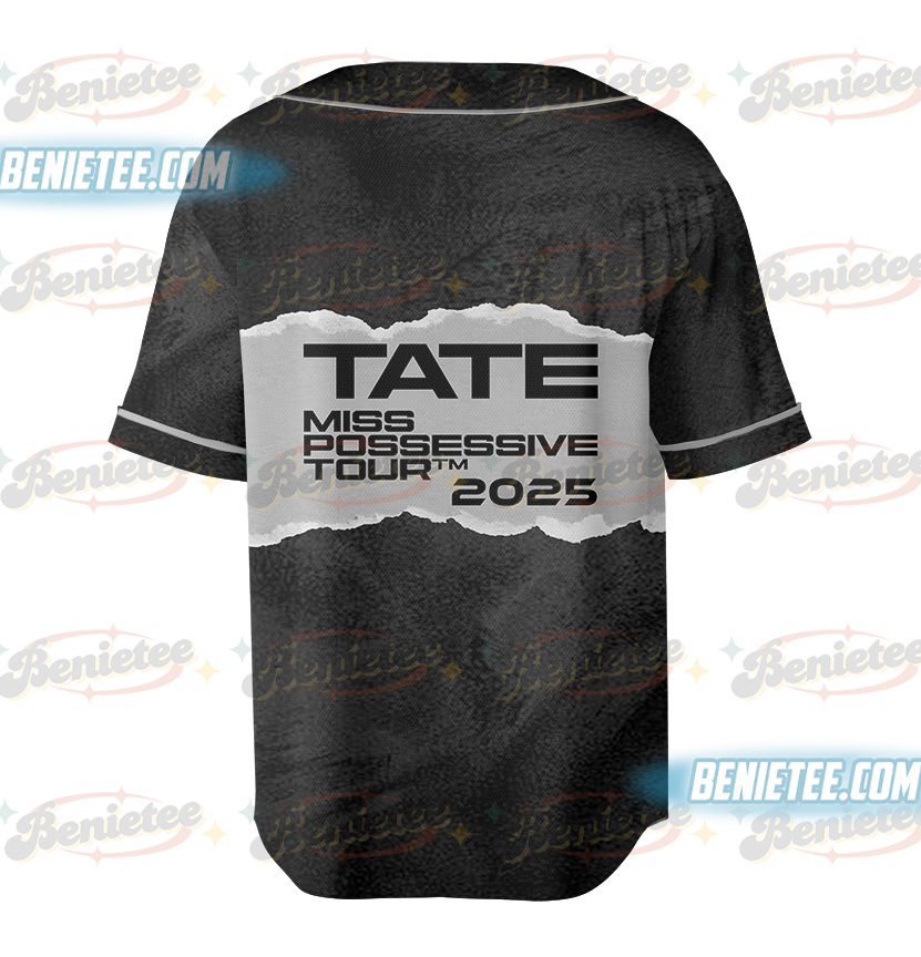 Tate Mcrae Jersey,Vintage Tate Mcrae Tee,Tate Mcrae Tee,Tate shirt,Music Tee,Concert Shirt,Tate Mcrae Fan Baseball Jersey - Image 3