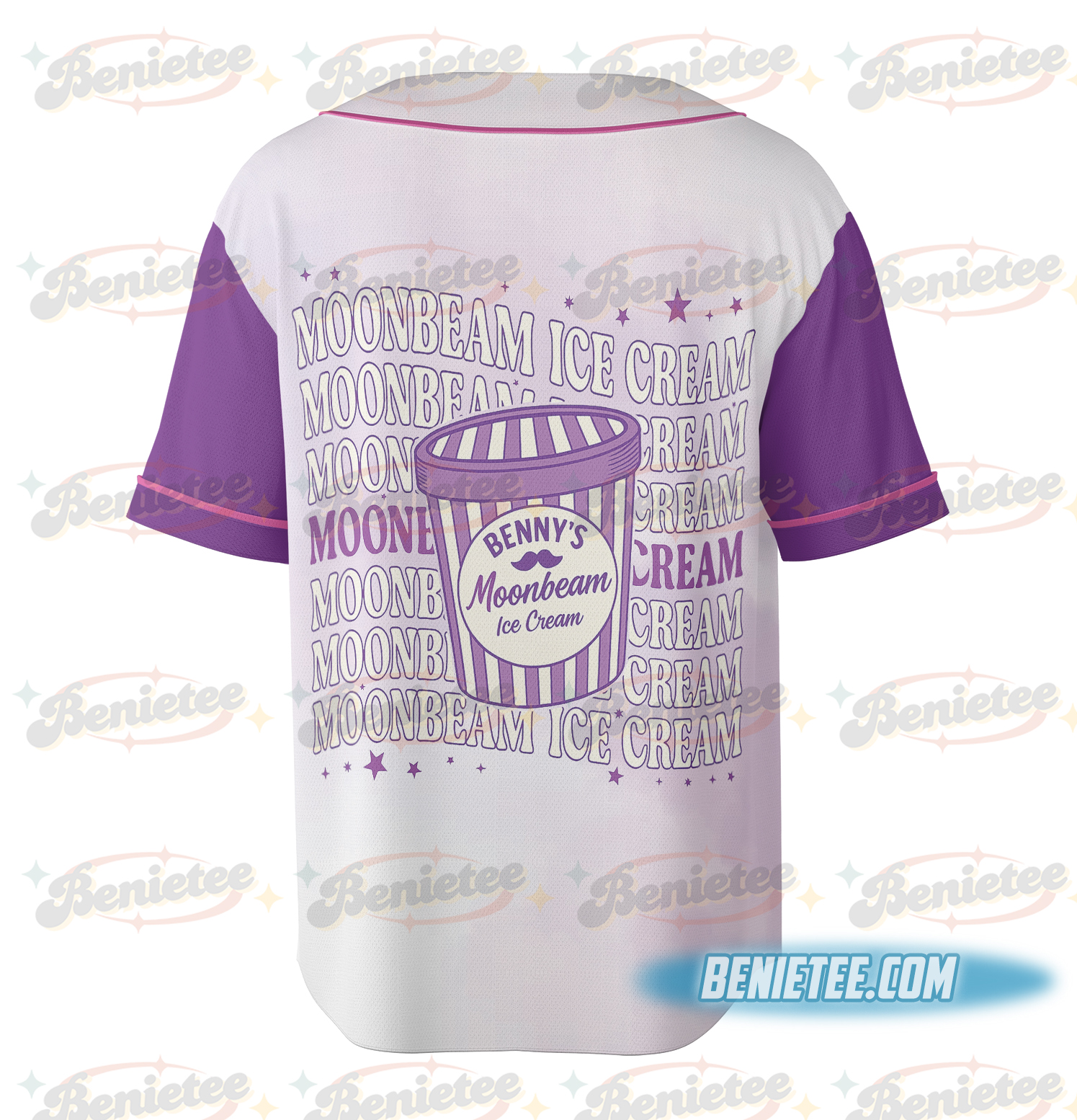 2 Sided Moonbeam Ice Cream Jersey for Tour, America Concert Tour T Shirt, Tour Album 2025 Concert Tee, Mystical Magical Shirt - Image 4