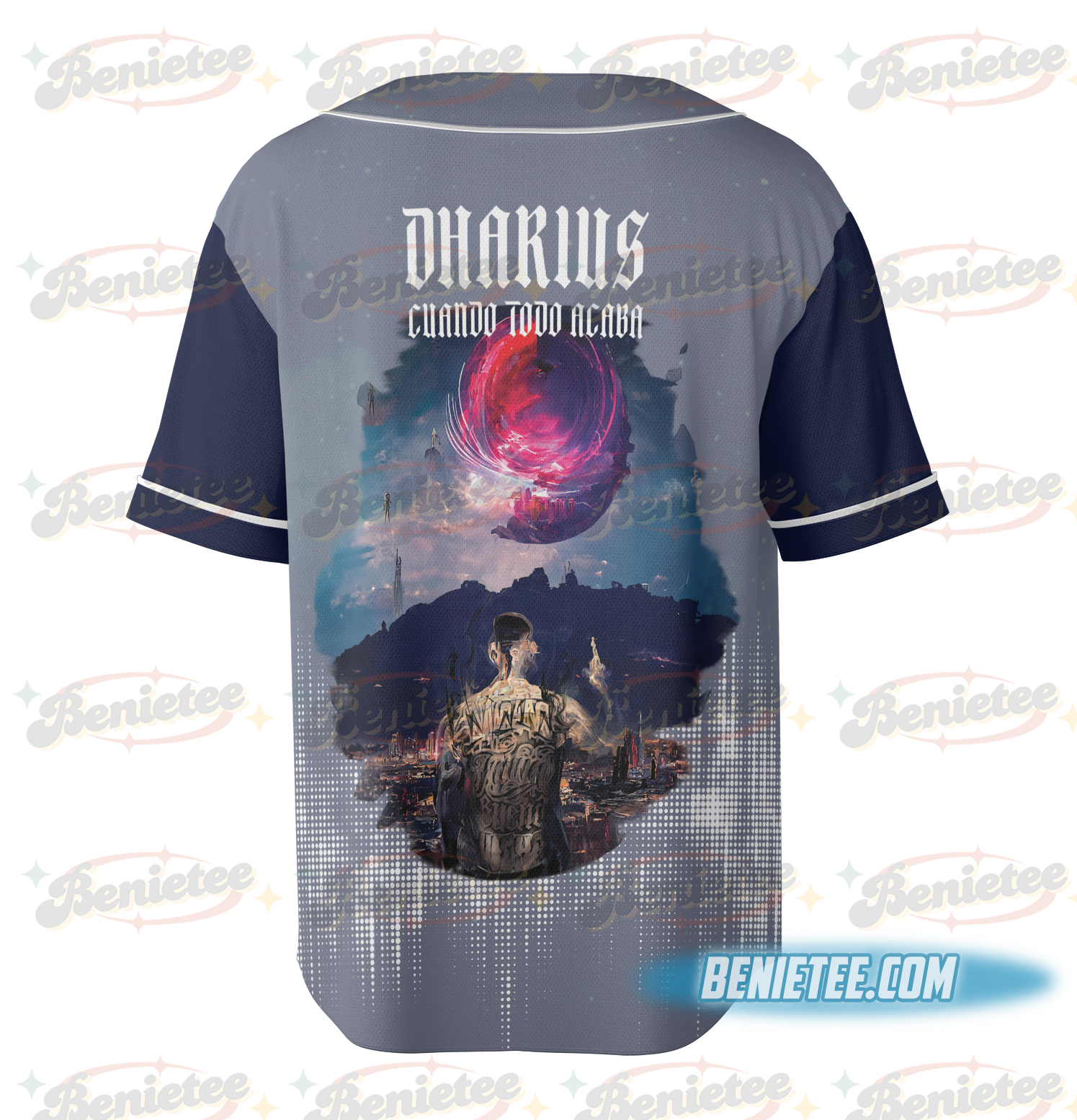 Santa Fe Klan merch Jersey, 473 Jersey, Music Tour 2025, Mexico Concept, - Image 4