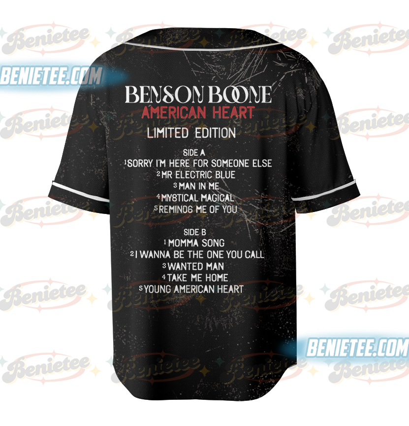 What To Wear To A Benson Boone Concert Pro Standard Baseball Jersey - Image 3
