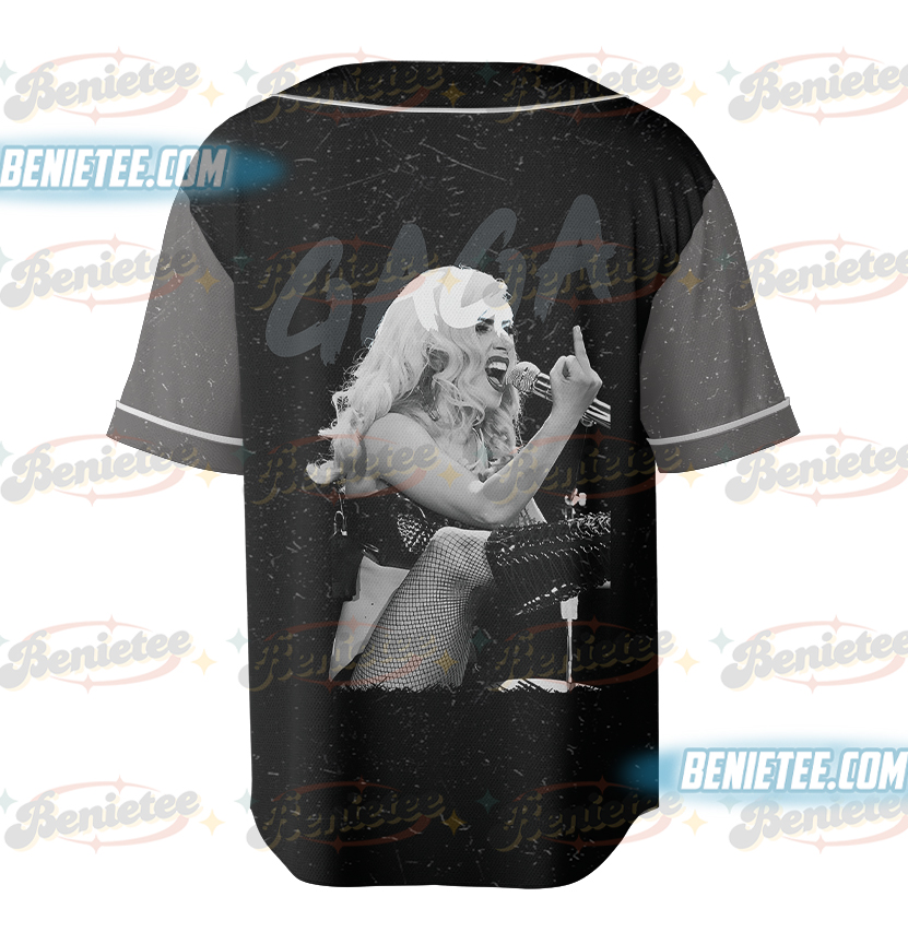 Mayhem Tour Baseball Jersey, Lady gaga Shirt, Pop Music Lover Jersey - Image 3