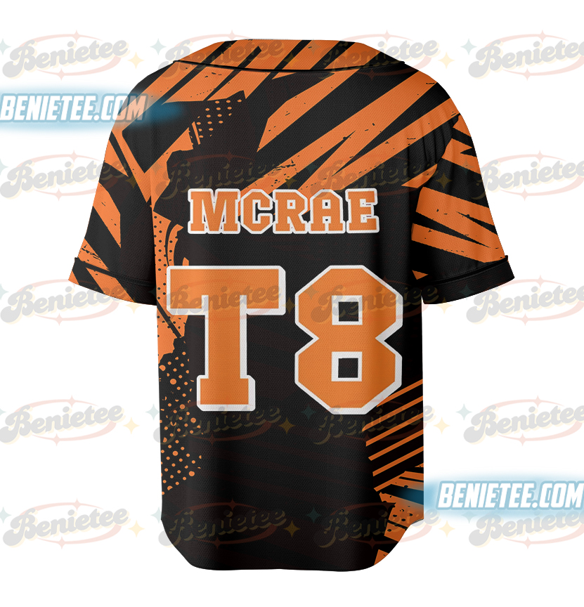 T8 Mcrae x Lando Norris Jersey,Vintage Tate Mcrae Shirt, Music Tee, Concert Baseball Jersey, Tate Mcrae Fan – Trending 2025 - Image 3