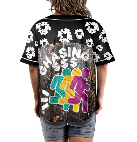 Who Cares Get Some Money Baseball Jersey, Funny Brand Jersey - Image 7