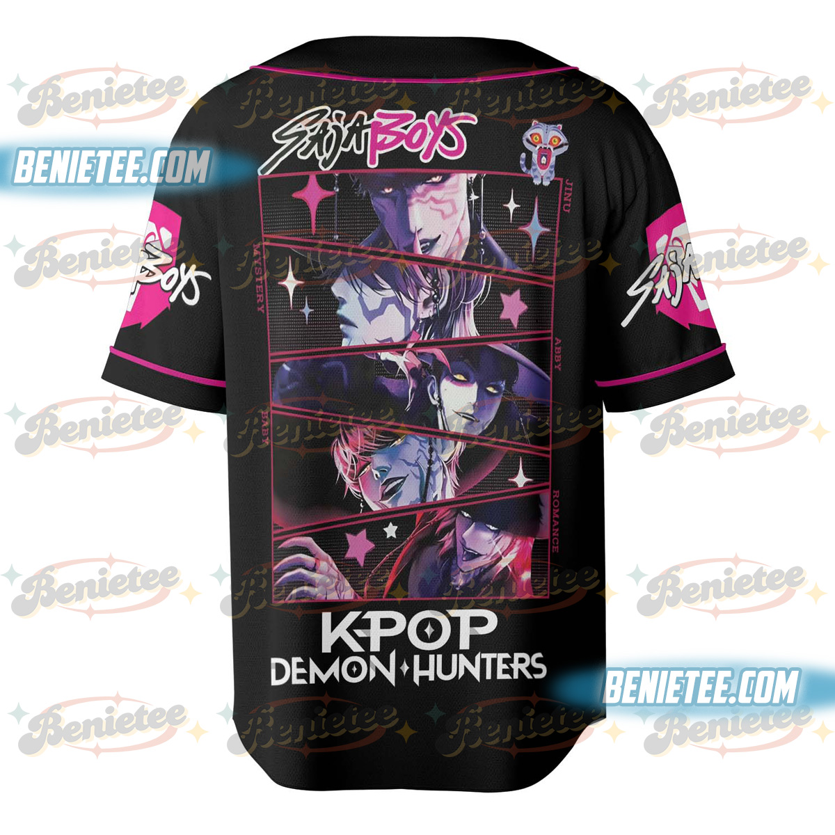 Saja Boys Baseball Shirt, Movie Jersey - Image 4