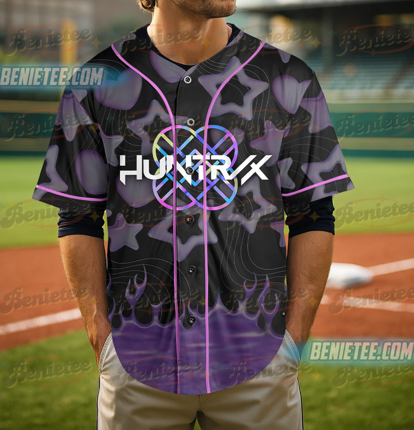 K-pop Demon Hunters Baseball Jersey Merchandise, Kpop Baseball Jersey - Image 5