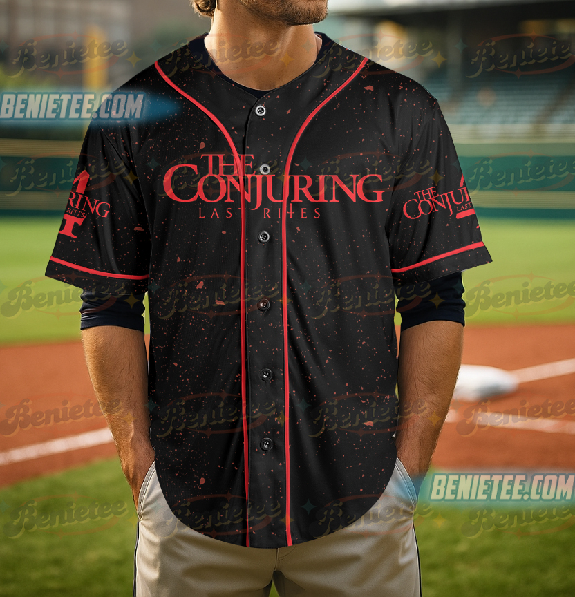 The Conjuring Last Rites 2025 Baseball Jersey - Image 4