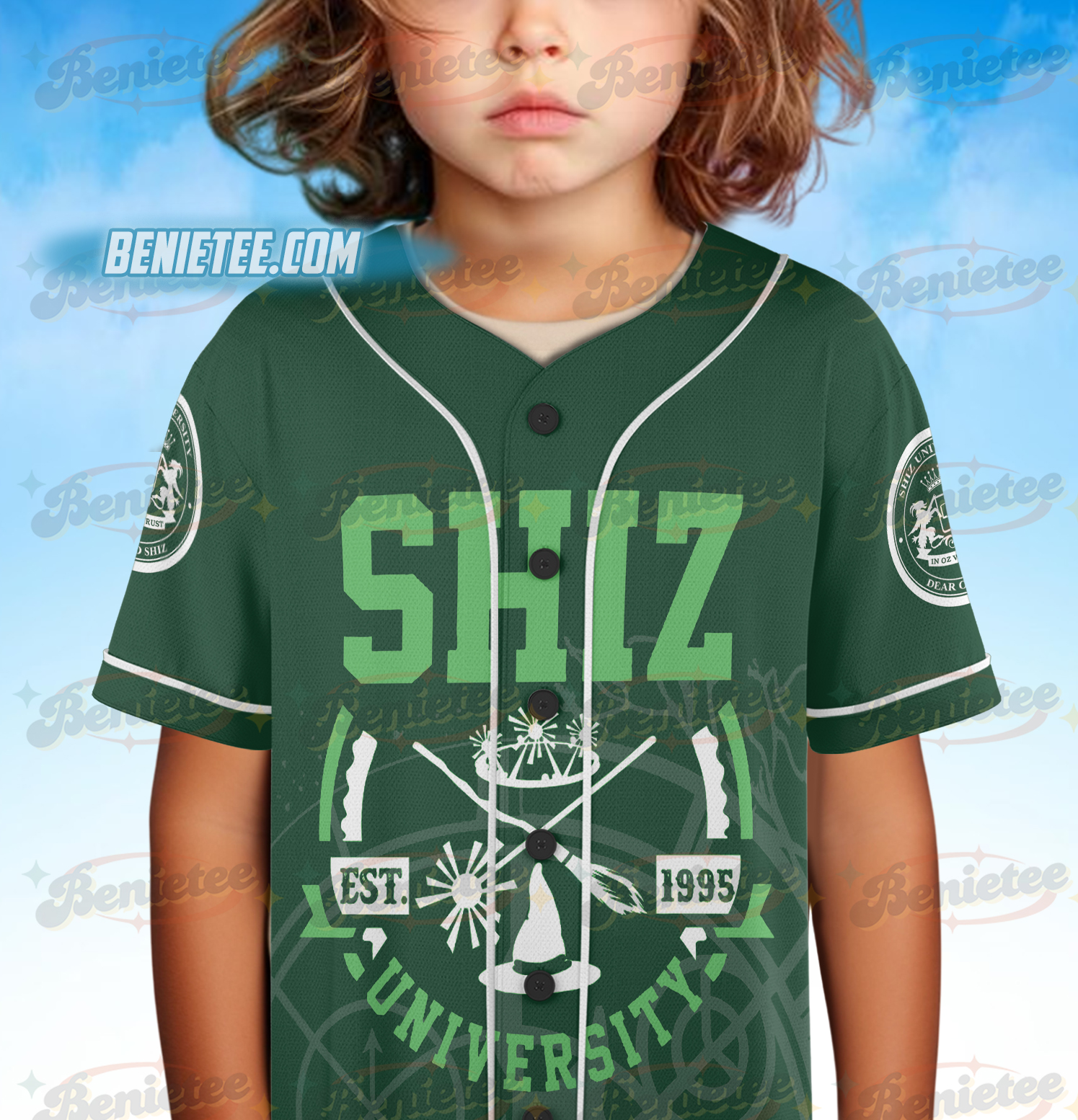 Shiz University Wicked Baseball Jersey - Image 5