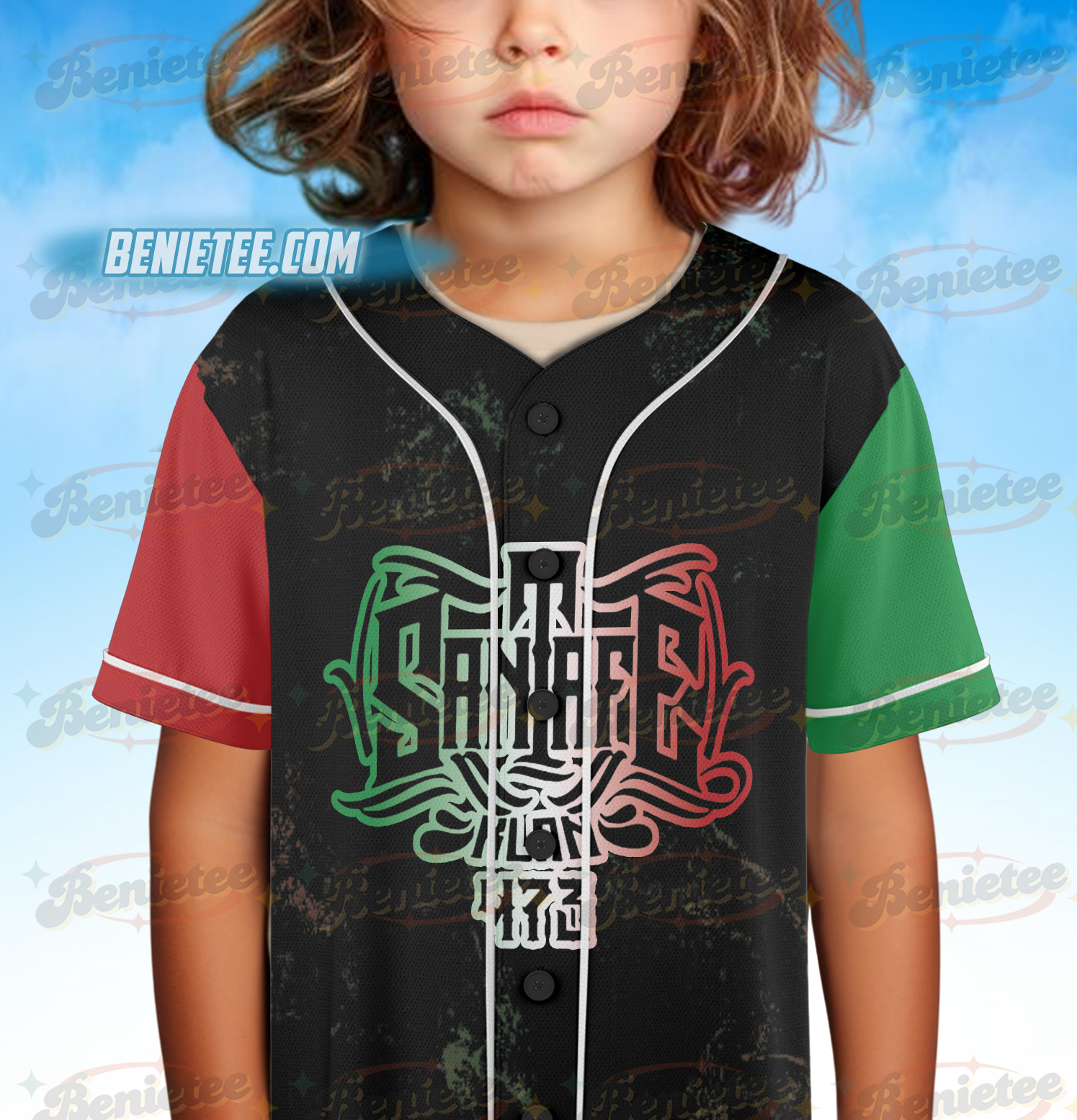 Santa Fe Klan merch Jersey, Music Tour 2025, Mexico Concept - Image 5