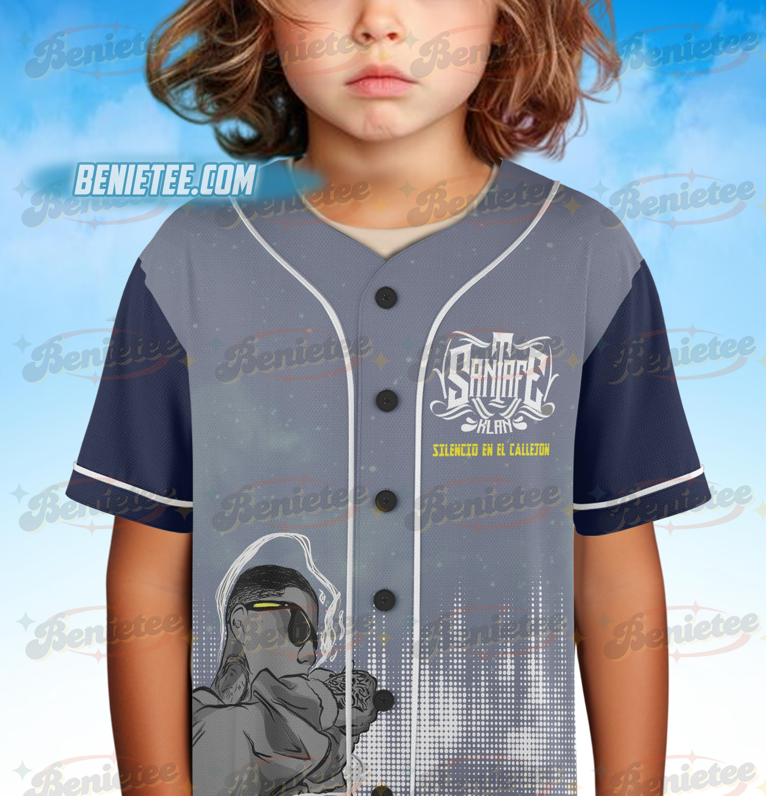 Santa Fe Klan merch Jersey, 473 Jersey, Music Tour 2025, Mexico Concept, - Image 5