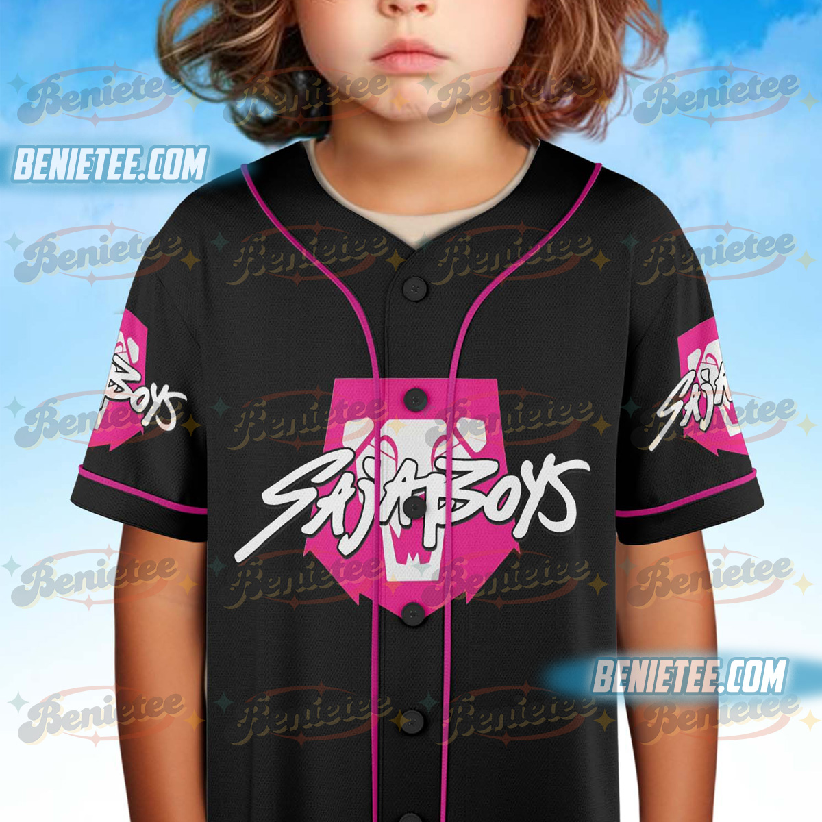 Saja Boys Baseball Shirt, Movie Jersey - Image 6