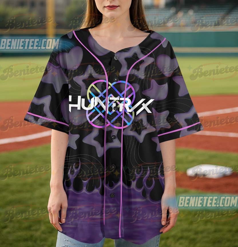 K-pop Demon Hunters Baseball Jersey Merchandise, Kpop Baseball Jersey - Image 4