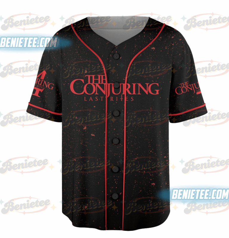 Alternative view of The Conjuring Last Rites 2025 Baseball Jersey