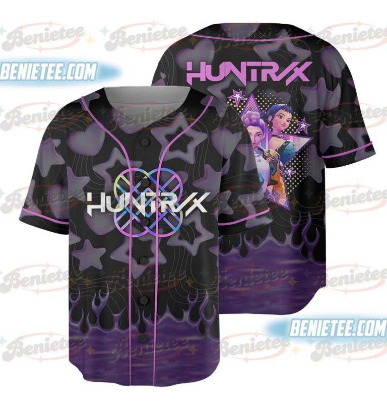 K-pop Demon Hunters Baseball Jersey Merchandise, Kpop Baseball Jersey