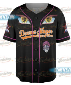 Alternative view of Akaza- Upper Moon Demon Slayer Jersey