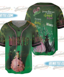 Wicked Movie I Knew You I Have Been Changed For Good Baseball Jersey