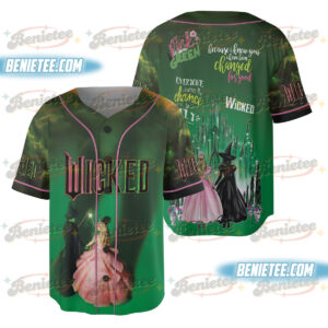 Wicked Movie I Knew You I Have Been Changed For Good Baseball Jersey