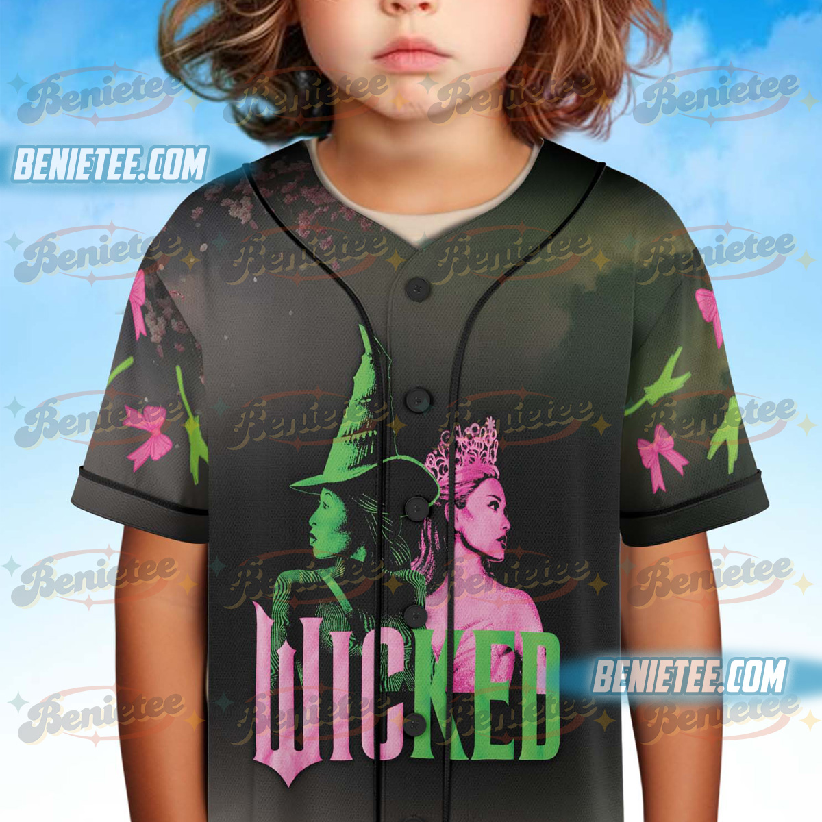 Wicked Part Two Wicked For Good Baseball Jersey - Image 3