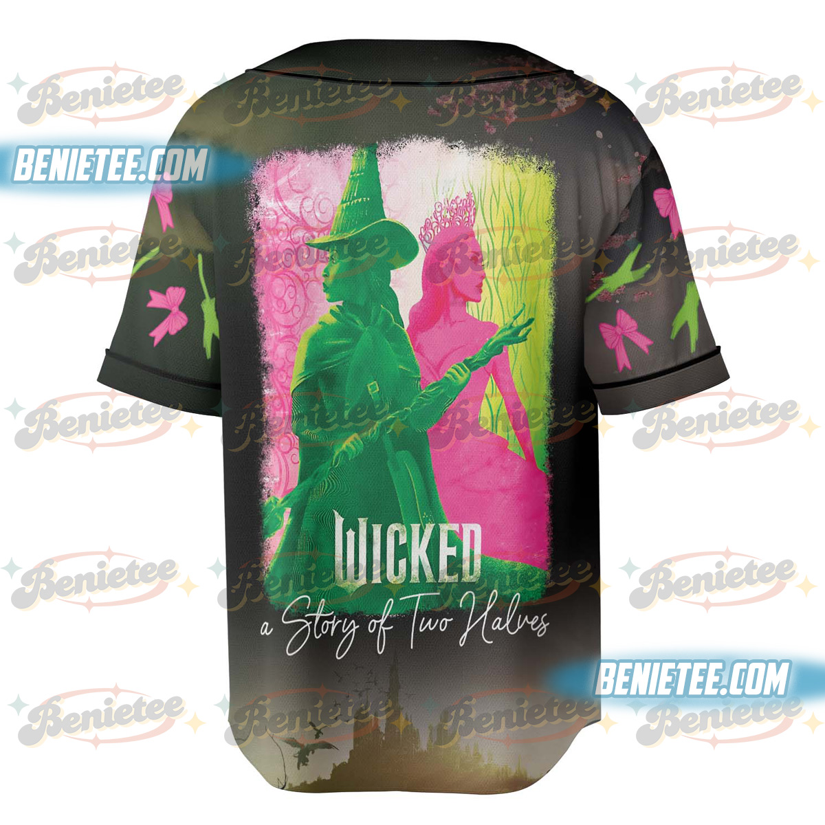 Wicked Part Two Wicked For Good Baseball Jersey - Image 4