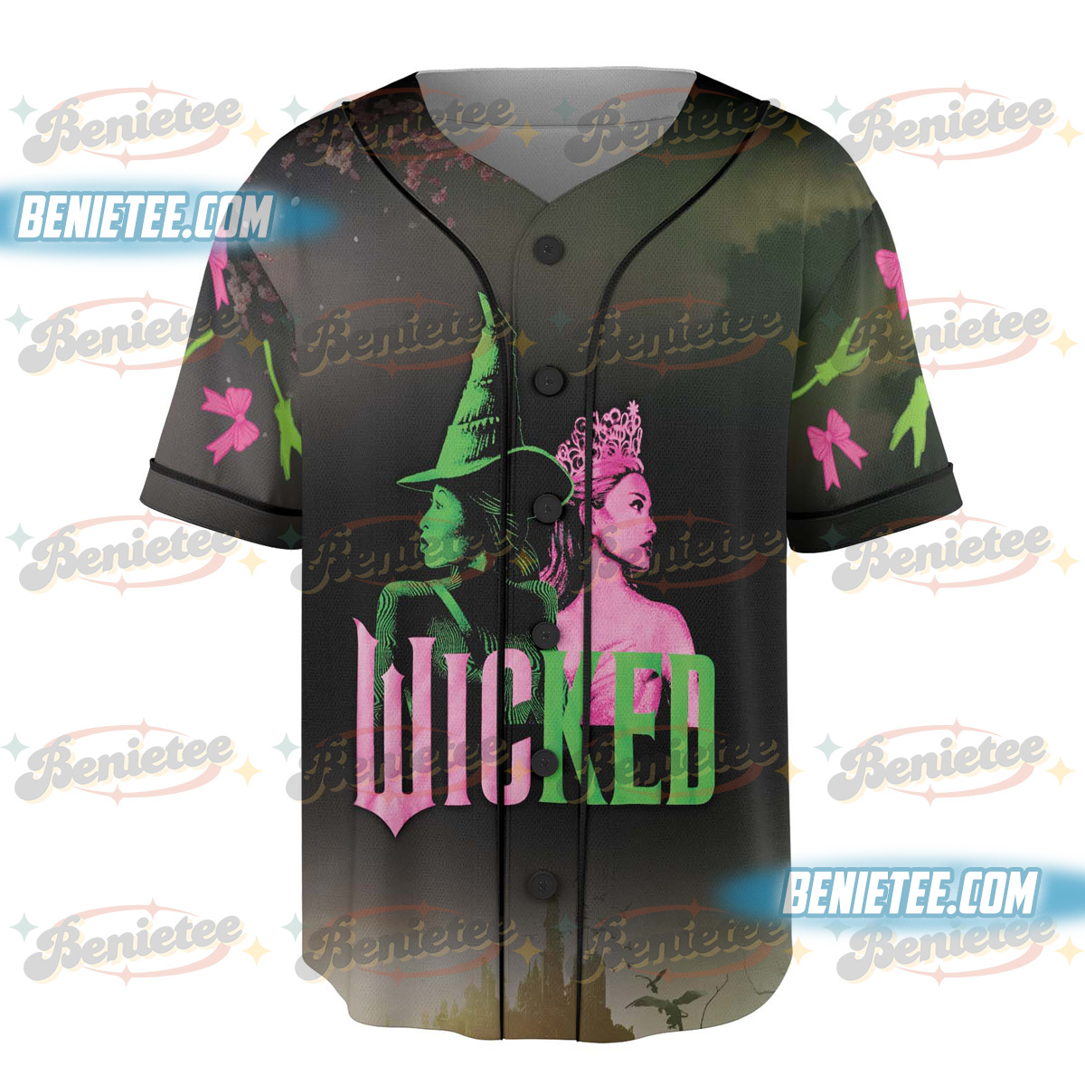 Wicked Part Two Wicked For Good Baseball Jersey - Image 5