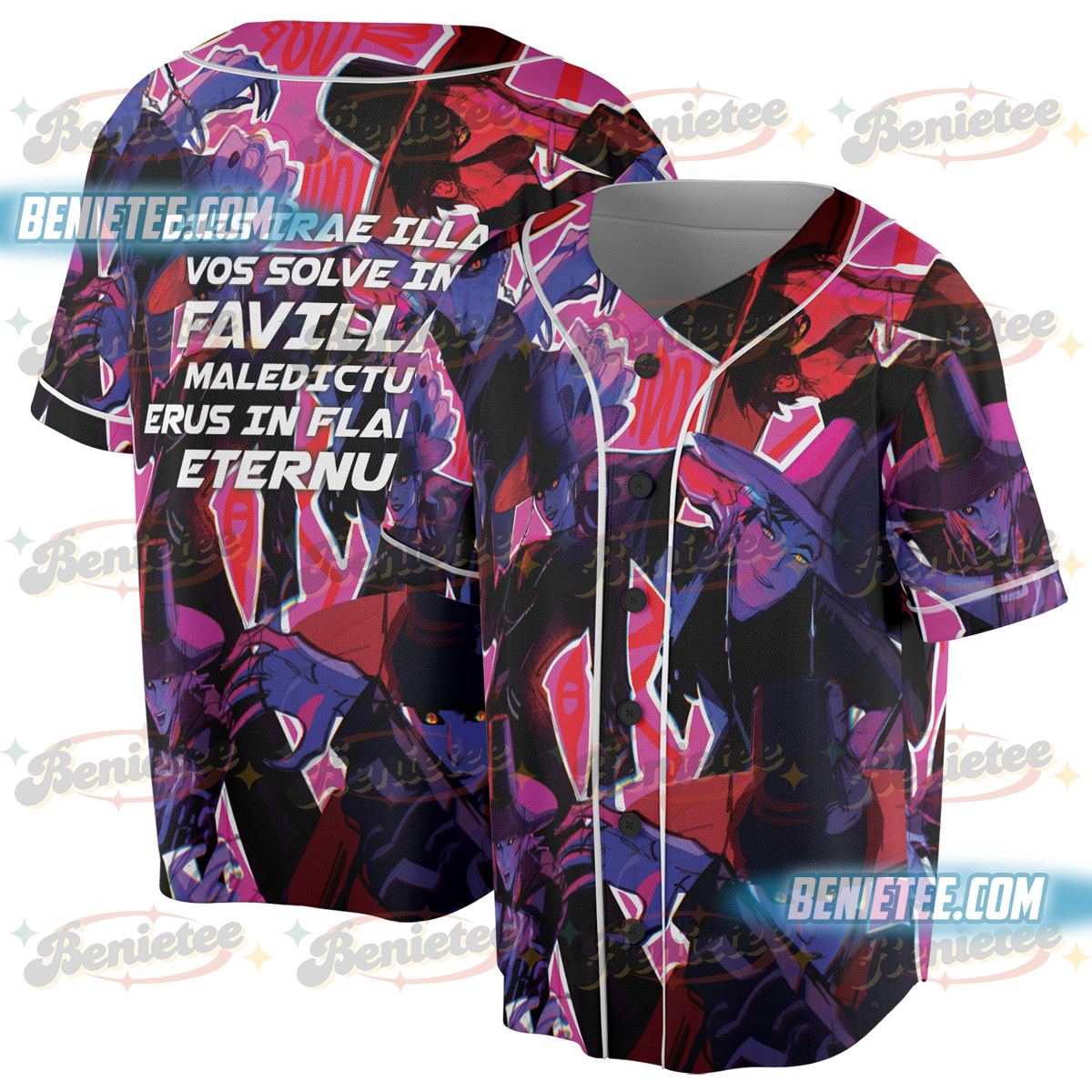 KPop Demon Hunters Baseball Jersey, KPop Demon Hunters Netflix Jersey, KPop Demon Hunters Tv Series Shirt - Image 2