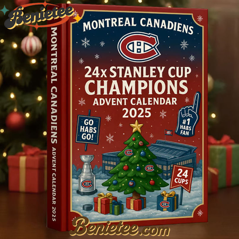 Montreal Canadiens Advent Calendar 2025, Christmas Countdown Advent Calendar Gift Box with 24 Acrylic Ornaments - Image 3