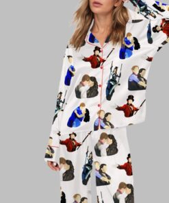 Alternative view of Moulin Musical Satin Pajama Set