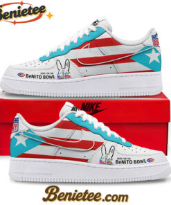 Alternative view of NFL x Bad Bunny Super Bowl Air Low-Top Sneakers Shoes For Men And Women