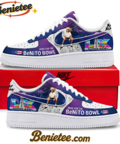 Alternative view of NFL x Bad Bunny Super Bowl Air Low-Top Sneakers Shoes Ver 3 For Men And Women
