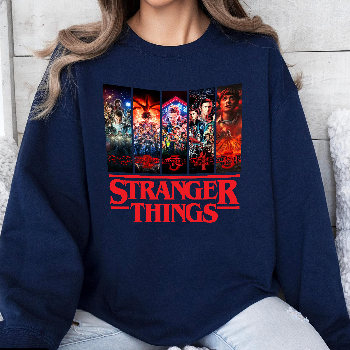 Strangerr Characters All Team Shirt,ST SS4 Shirt,Steve,Max,Eleven Tee,ST SS4 Merch,Steve Harrington,Dustin Henderson,Eddie,All Charachter - Image 2