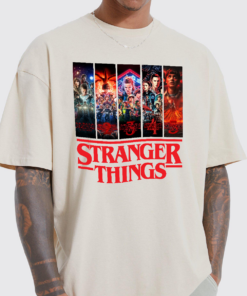 Strangerr Characters All Team Shirt,ST SS4 Shirt,Steve,Max,Eleven Tee,ST SS4 Merch,Steve Harrington,Dustin Henderson,Eddie,All Charachter