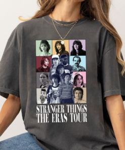 Stranger Thing Movies The Tour  Shirt, Eleven Dustin Mike Will Billy Eddie, Hawkins Sweater, Stranger Things Sweatshirt, Stranger Things Upside Down, Running Up Crewneck, Friends Sweater