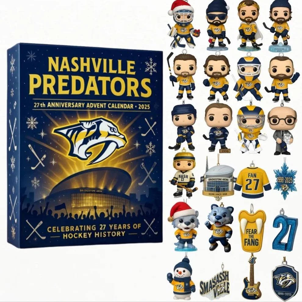 Nashville Predators Advent Calendar – 27th Anniversary