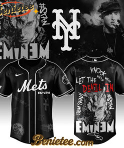 New York Mets x Eminem STANS' TO LAUNCH IN THEATRES WORLDWIDE 2025 Baseball Jersey Editions Limited Selling Out Fast, Custom Baseball Jersey For Fans Eminem