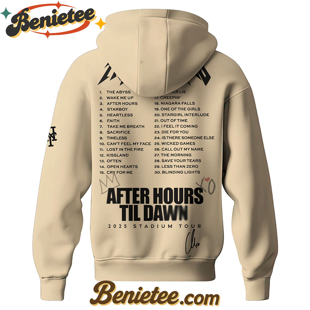New York Mets x The Weeknd After Hours Til Dawn Hoodie Limited Edition, Custom The Weeknd For Fans, After Hours Till Dawn Tour Gift For Fan - Image 3