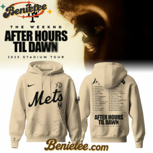 New York Mets x The Weeknd After Hours Til Dawn Hoodie Limited Edition, Custom The Weeknd For Fans, After Hours Till Dawn Tour Gift For Fan