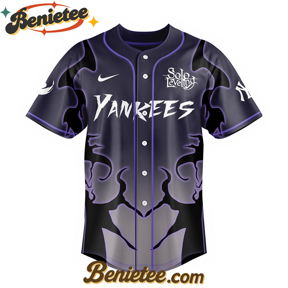New York Yankees x Solo Leveling Exclusive Baseball Jersey